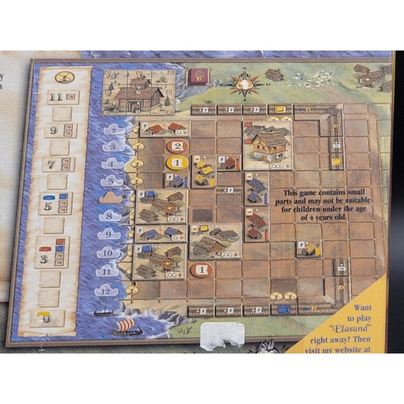 Catan Adventures Elasund The First City Mayfair Complete Game - Picture 9 of 15